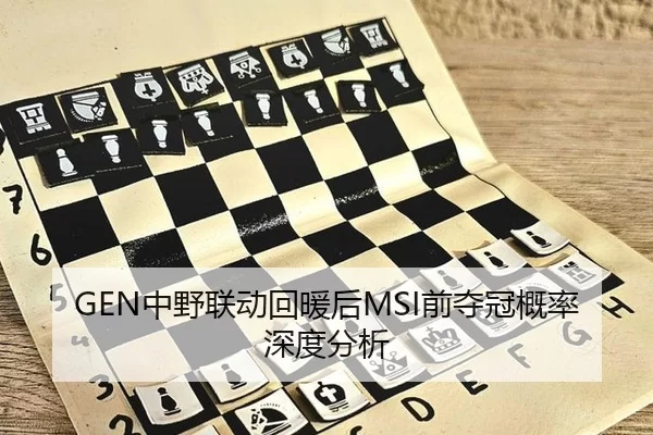 GEN中野联动回暖后MSI前夺冠概率深度分析